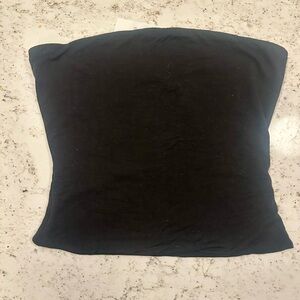 Naked Wardrobe Black Strapless Top